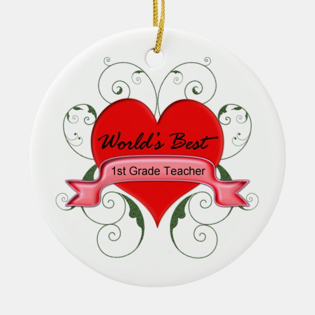 Adorno De Cerámica 1r Profesor del grado (Frente)