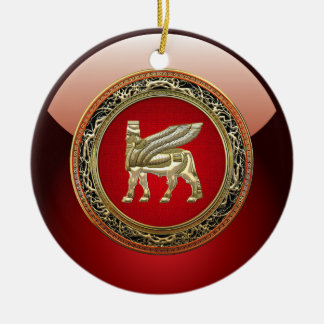 Adorno De Cerámica [200] Bull coa alas babilónico Lamassu [3D]