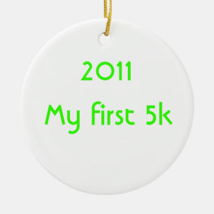 Adorno De Cerámica 2014 mi primer 5k