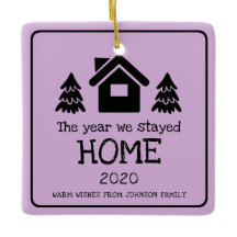 2020 El Año Que Nos Quedamos En Casa Foto Púrpura