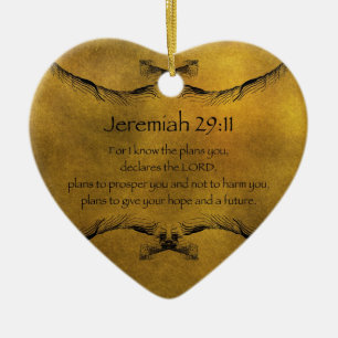 Adorno De Cerámica 29:11 de Jeremiah