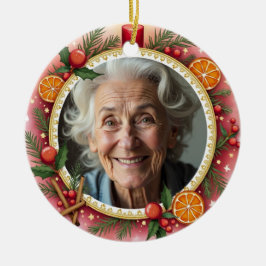 Adorno De Cerámica 2 sided Memorial Christmas Forever Near – Memorial