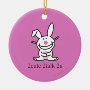 Adorno De Cerámica 2cute 2talk 2u