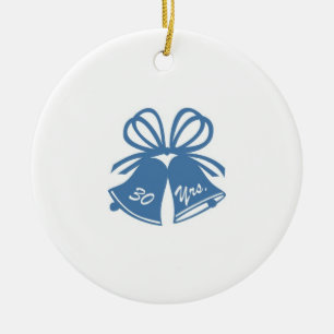 Adorno De Cerámica 30 años. Aniversario
