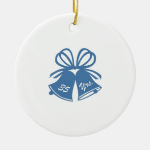 Adorno De Cerámica 35 años de aniversario de boda