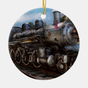 Adorno De Cerámica 385 - Tren - Vapor - 385 Totalmente restaurado