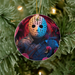 Adorno De Cerámica 3.ᵉʳ Navidad de terror