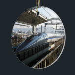 Adorno De Cerámica 500 Series Shinkansen 新幹線 Bullet Train<br><div class="desc">The 500 series (500系 500-kei) is a Shinkansen high-speed train type operated by West Japan Railway Company (JR-West) on the Tokaido Shinkansen and Sanyo Shinkansen lines in Japan since 1997. They were designed to be capable of 320 km/h (200 mph) but operated at 300 km/h (185 mph), until they were...</div>