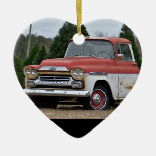 Adorno De Cerámica 59 Chevy Truck