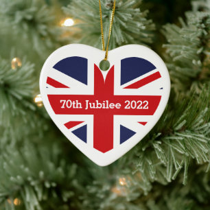 Adorno De Cerámica 70 Jubileo 2022/Bandera de Inglaterra