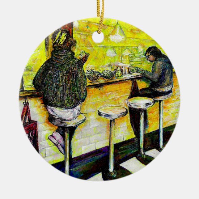 Adorno De Cerámica A Day Off from Crazy (Frente)