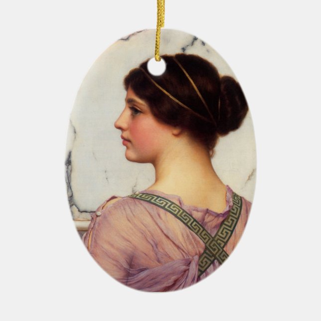 Adorno De Cerámica A Grecian Lovely (Frente)