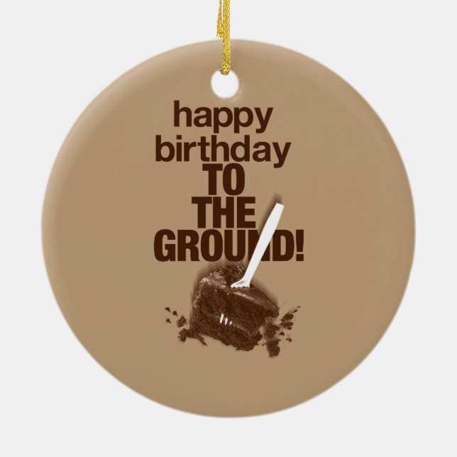 Adorno De Cerámica A la tierra (Atrás)