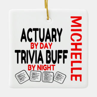 Adorno De Cerámica A los Actuarios Les Encanta Jugar A Trivia PERSONA