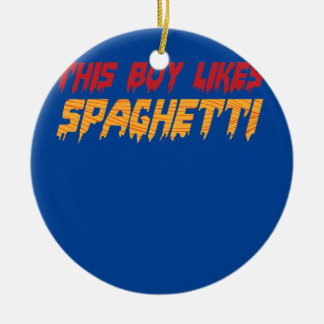 Adorno De Cerámica A Los Niños Les Gusta Spaghetti Pasta Chef Noodles