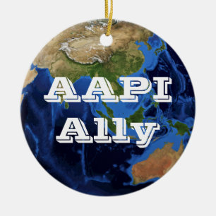 Adorno De Cerámica AAPI Ally