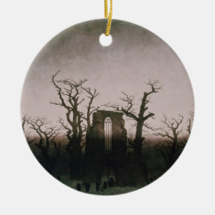 Adorno De Cerámica Abadía en la madera de roble, 1810