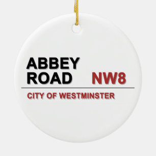 Adorno De Cerámica Abbey Road London Inglaterra - añada