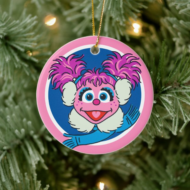 Adorno De Cerámica Abby Cadabby Winter Cheer (Árbol)