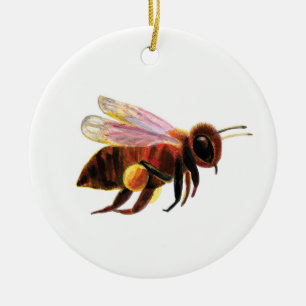 Adorno De Cerámica Abeja volando