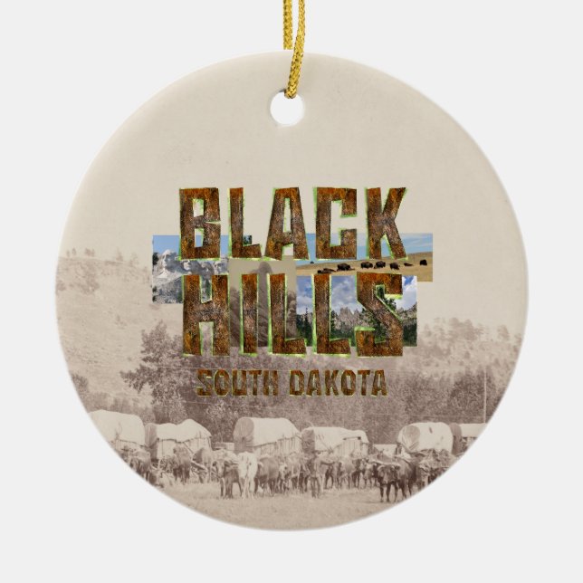 Adorno De Cerámica ABH Black Hills (Frente)