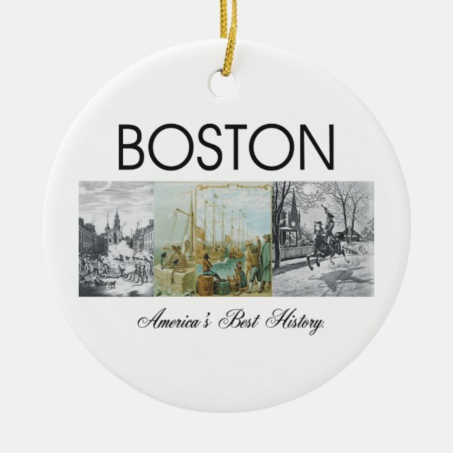 Adorno De Cerámica ABH Boston (Frente)