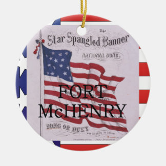 Adorno De Cerámica ABH Fort McHenry