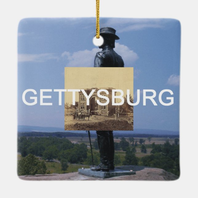 Adorno De Cerámica ABH Gettysburg (Reverso)