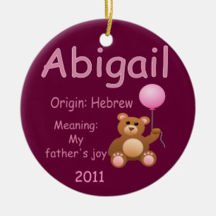 Adorno De Cerámica Abigail/foto