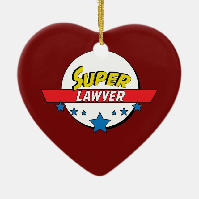 Adorno De Cerámica Abogado estupendo, #lawyer (Frente)