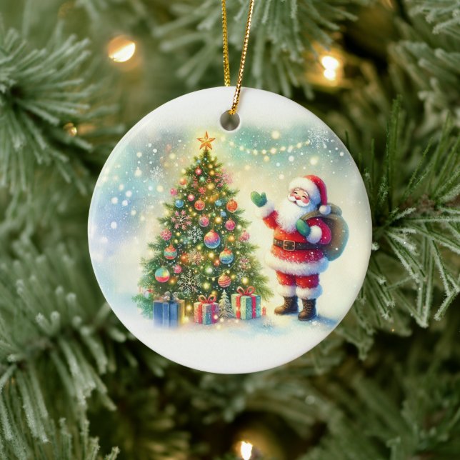 Adorno De Cerámica Abordar a la magia (Árbol)