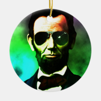 Adorno De Cerámica Abraham Lincoln
