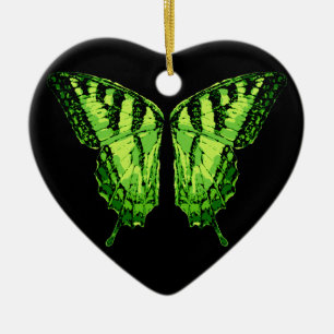 Adorno De Cerámica Absinthe Fairy Green Wings