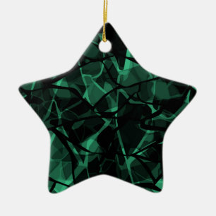 Adorno De Cerámica abstracto verde