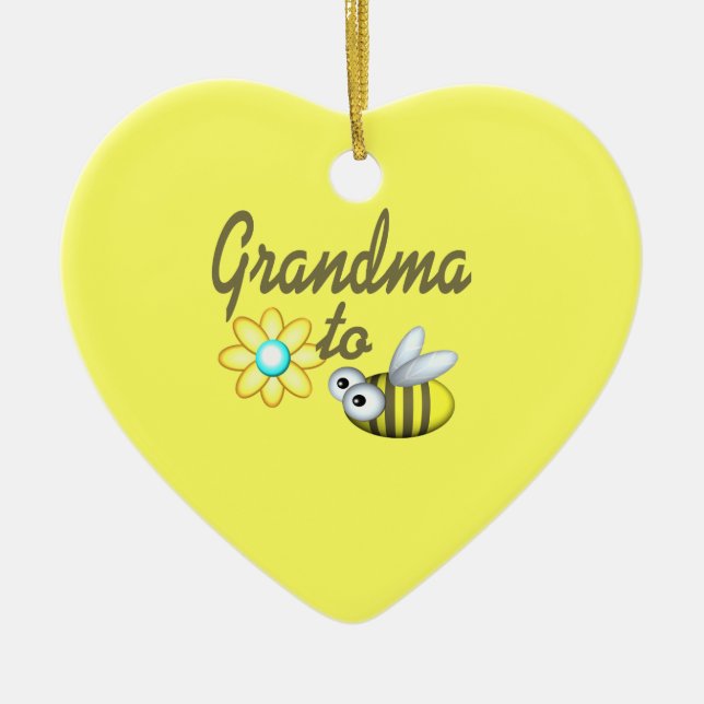 Adorno De Cerámica Abuela a abeja (Frente)