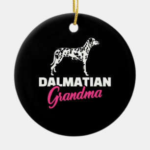 Adorno De Cerámica Abuela dálmata