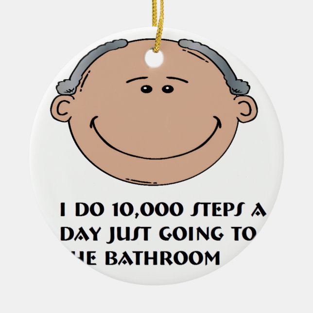 Adorno De Cerámica Abuelo (Frente)