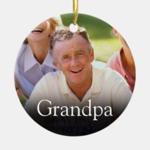 Adorno De Cerámica Abuelo Papá Definición Foto Divertidísimo