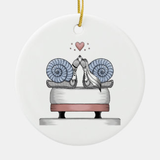 Adorno De Cerámica Acabados de casar
