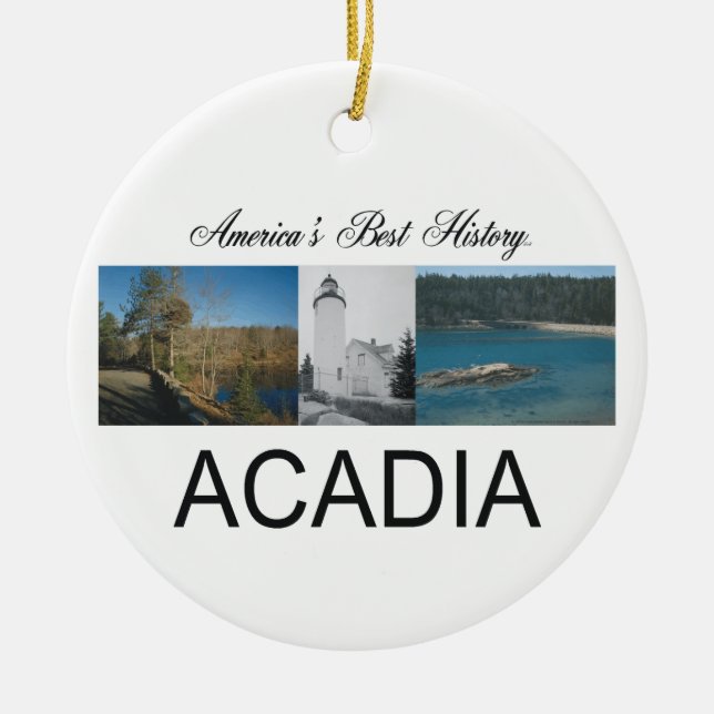 Adorno De Cerámica Acadia de ABH (Frente)