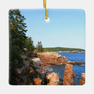 Adorno De Cerámica Acadia Playa Rocosa cerca de Thunder Hole
