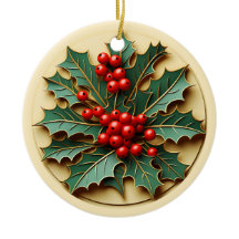Acebo de Navidad Personalizado