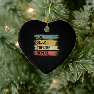 Adorno De Cerámica Actor de Regalos Tecnológicos del Teatro Repetir e
