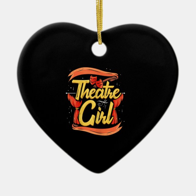 Adorno De Cerámica Actriz Chica actriz musical actriz de canal musica (Frente)