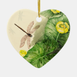 Adorno De Cerámica acuarela de lirio