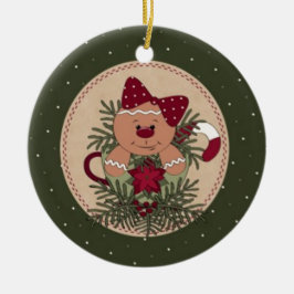 Adorno De Cerámica Acuerdo de Gingerbread Lady Mug
