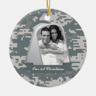 Adorno De Cerámica ACUs del ejército y placas de identificación