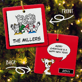 Adorno De Cerámica Add Your Photo | Personalize Text | Custom Photo