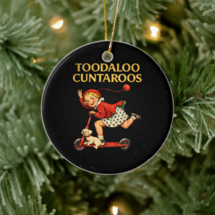 Adorno De Cerámica Adiós Cuntaroos Humor Divertido Sarcástico Retro