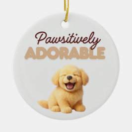 Adorno De Cerámica Adorable de patas 